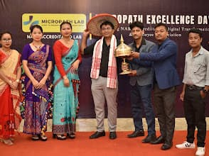 Micropath Laboratory Dibrugarh NABL Accredited Excellence Award & Quality Certification